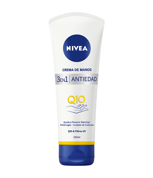 Nivea Q10 Crema para Manos x 100 ml 3 en 1 para Piel Normal a Seca