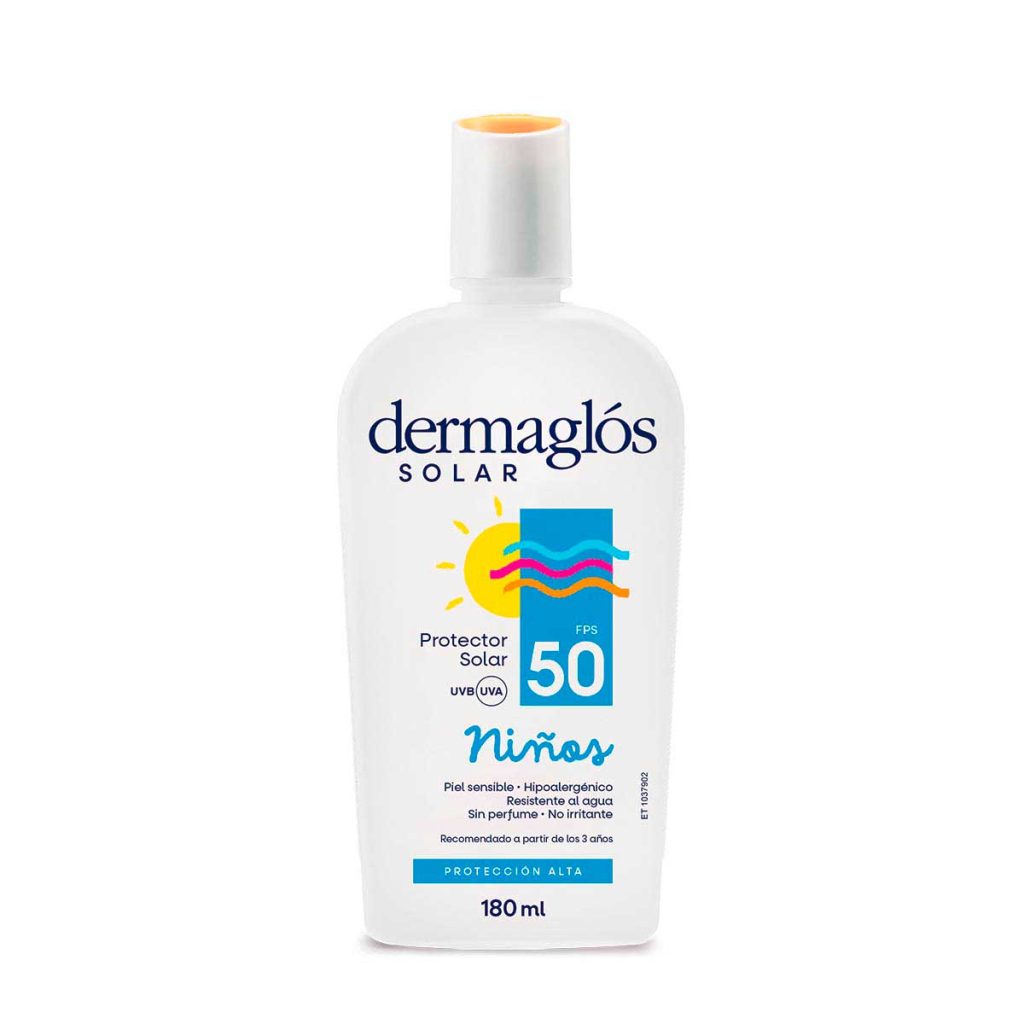 Dermaglós Protector Solar para Niños FPS 50 180ml