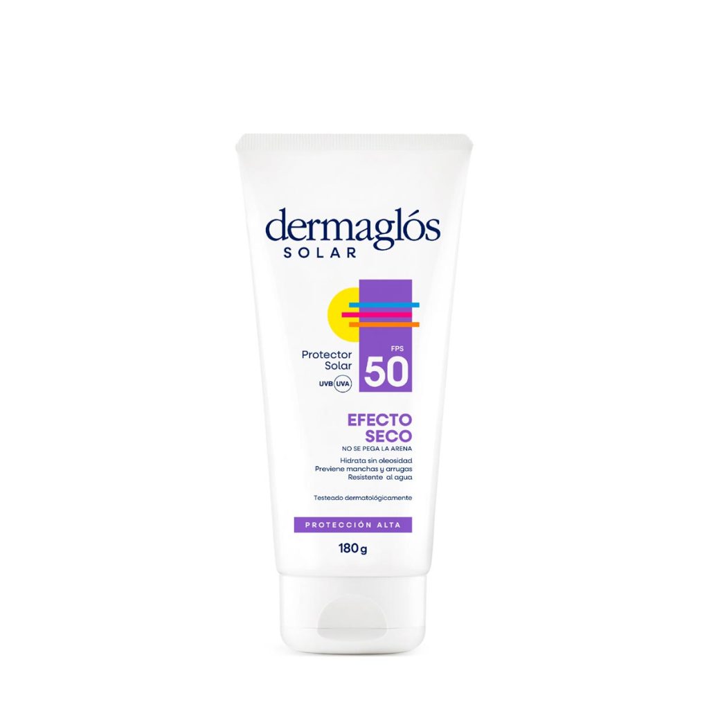 Dermaglós-Protector-Solar-FPS-50-Efecto-Seco